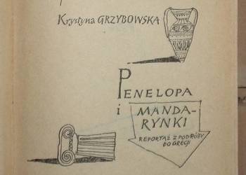 Krystyna Grzybowska - Penelopa i mandarynki,książka książki