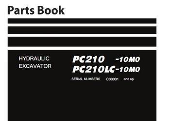 Komatsu PC210-10MO PC210LC-10MO PC210LC-10 katalog części PL