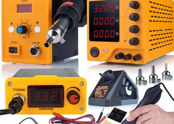 Zestaw Serwisowy do Elektroniki Rosfix ProTech Trio v1 | Zasilacz 32V 10A,…