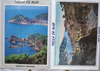 Hiszpania Costa Brava Tossa de Mar pocztówki 7 szt.