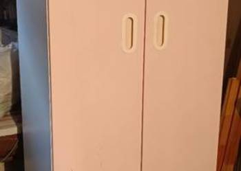 Szafa dziecięca IKEA stuva różowo-biała z 3 szufladami