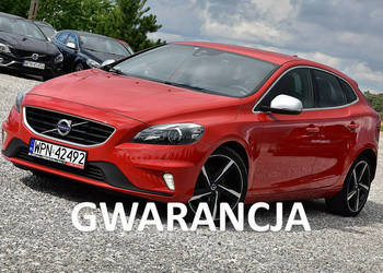 Volvo V40 2,0D2 120Km R-Design Xenon Alcantara Led Navi Gwarancja II (2012…