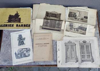 Stare broszury katalog książka meblarstwo stolarstwo