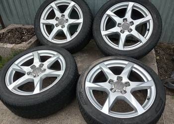 Alufelgi 17" 5x112 Oryginalne Audi A4 A5 A6 A7 A8 Felgi et45 7,5J 66,6mm