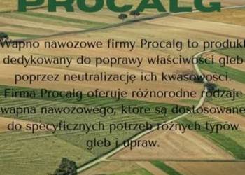Wapno Nawozowe granulowane, kreda wysoka jakość z transportem