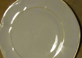 Talerz płaski porcelana Lubiana