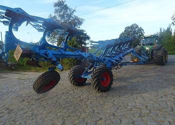 Pług Lemken VARI TITAN . Obrotowy-Azurowy. Pług 9 Lemken skibowy