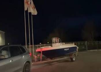 Pozostałości po przyczepie lekkiej DMC 470 KG  rok 1999