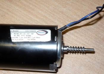 Silnik DC 18-35V/5A/170W/3200 obr/min do siłownika.