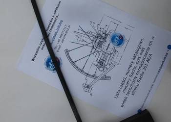Szarpak starter ręczny do spartamet saxonette sachs301