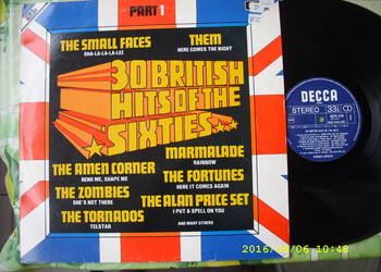 Plyta Skladanka LP.;30 BRITISH HITS OF THE SIXTIES .--2 LP.