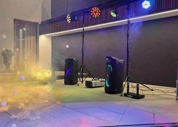 Wynajem oświetlenia dyskotekowego / scenicznego / dym / laser / fluo party