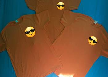 3 nowe koszulki z bawełny