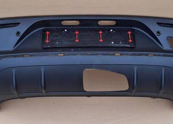 MERCEDES EQC W293 AMG DOKłADKA ZDERZAKA TYŁ DYFUZOR A2938851601