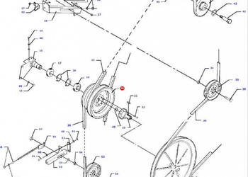 Massey Fergusson MF 30 - koło pasowe D28760159