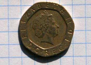 20 PENSÓW ( TWENTY PENCE ) 2000 ROK - WIELKA BRYTANIA