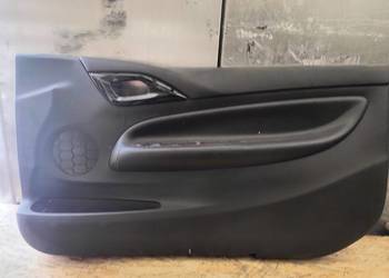 Boczek drzwi prawy DS3 skóra biała nitka citroen
