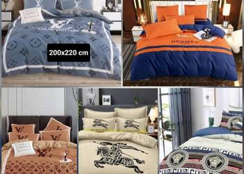 Pościel  Komplet pościeli 200x220  Louis Vuitton  Hermes  Versace