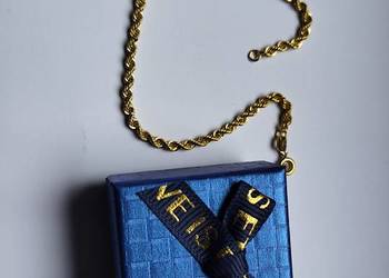 Złota bransoleta -skrętka