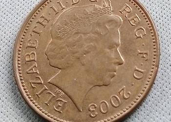 WIELKA BRYTANIA-TWO PENCE-2003 r
