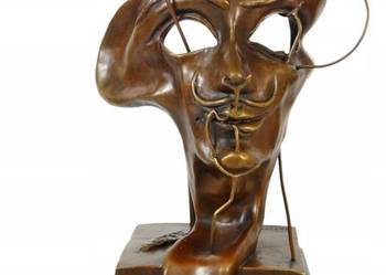 Figura z brązu rzeźba twarz abstrakcja SALVADOR DALI Figura z brązu rzeźba twarz abstrakcja SALVADOR DALI