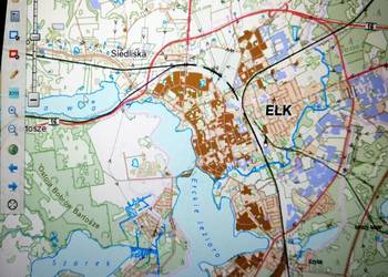 działka na Mazurach 1500 m 2 Ełk