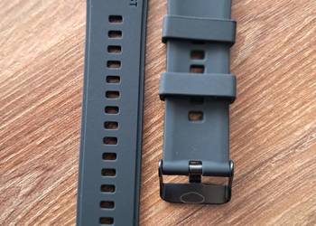 nowy czarny silkonowy pasek do smartwacha Huwawei watch gt 22 mm