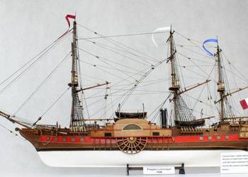 Model żaglowca. Francuska fregata Orinoko.