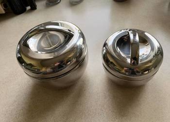 Pojemniki ze stali nierdzewnej na posiłki 2 szt