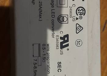 Zasilacz led 24v 150w tridonic