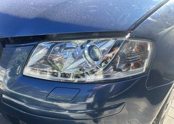 Lampy przednie tuningowe LED soczewka Audi A3 8P Lift zderzak maska lampa b