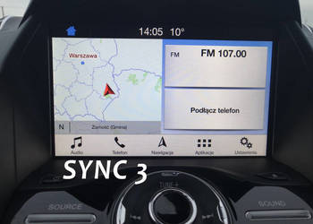 Ford SYNC 1 2 3 FX NX spolszczenie nawigacja radio USA MAPY