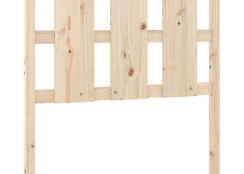 Wezgłowie łóżka 1055x4x100 cm lite drewno sosnowe WM-817975