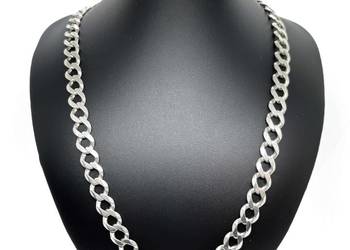 Srebrny Łańcuch Próby 925 58,56g Długość 59cm Pancerka