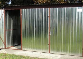Garaż blaszany, blaszak 4 x 5 m
