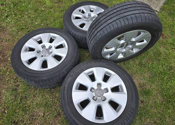 Koła Alufelgi Opony r16 Lato!! Piękny Stan!! 16 205/55 5x112