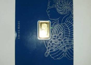 Sztabka złota 1g 1 gram PAMP