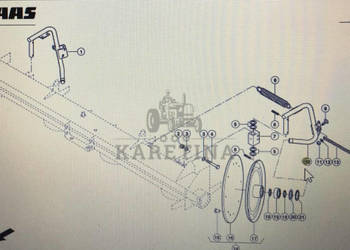 CLAAS 00 922 267 2/CLAAS Corto ramię obrotowe