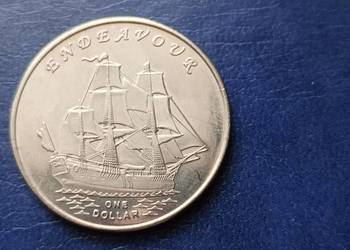 Stare monety 1 dolar 2014 Endeavour  Wyspy Gilberta