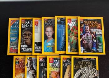 Czasopismo ‘National Geographic’ (numery z lat 2001 i 2012)