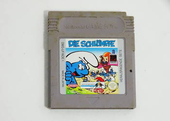 Nintendo Game Boy "Die Schlümpfe" to klasyczna gra platformowa, w której gr