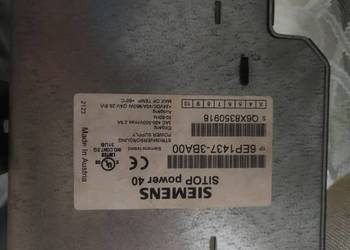 Siemens SITOP power 40 – 24V 40A – 6EP1 437-3BA00 (230V)