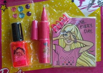 BARBIE Zestaw Kosmetyczny dla Dziewczynek