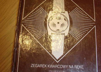 Zegarek kwarcowy na rękę Informator naprawy