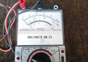 Multimetr analogowy UM-Z3 w pokrowcu