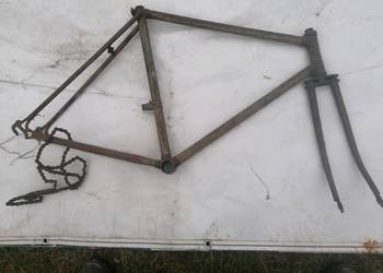 Zabytkowa rama rowerowa