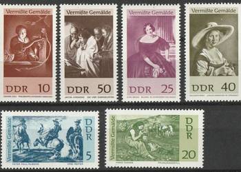 NIEMCY NRD DDR - VERMISTE GEMALDE - CZYSTE**