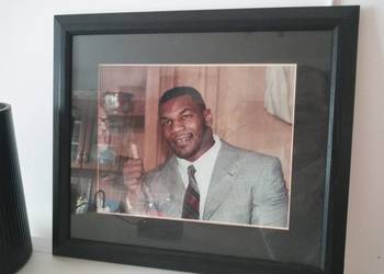 Sprzedam zdjęcie z autografem Mike Tyson