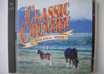 COUNTRY CD; CLASSIC COUNTRy- GOLDEN '60S, 2 CD, 2000rok.