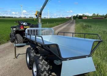 Przyczepa leśna z wywrotem ATV PRO